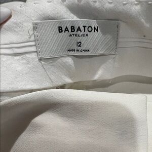 Babaton White dress pants Publish : high rise flare leg